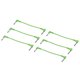 thumbnail image 1 of Guitarra Parche Cables 1/4 Pulgadas TRS Recto Ángulo Pedal Instrumento Cable para Guitarra Efecto Pedal Tablero Verde Paquete de 6, 1 of 5