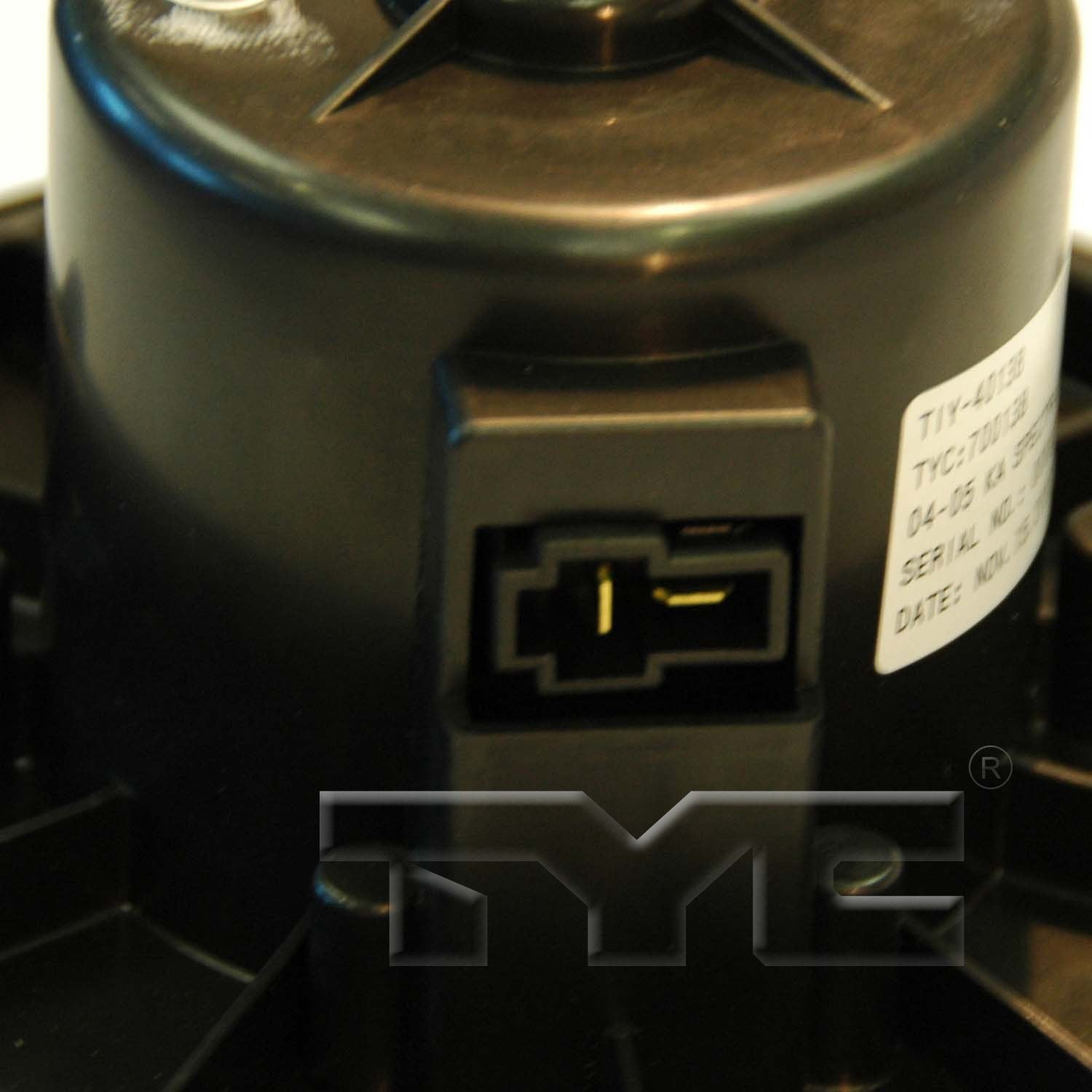 TYC 700138 A/C Condenser Blower Assembly For 04-09 Kia Spectra Spectra5