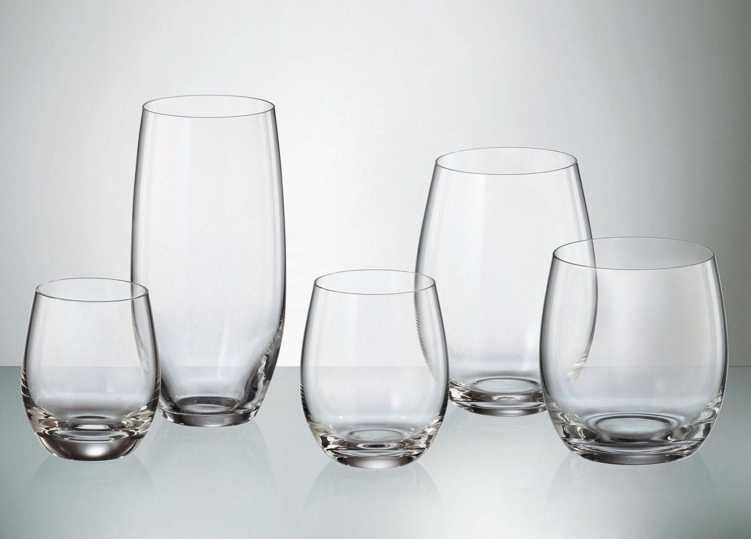 Crystalite Bohemia Pollo/Mergus Old Fashion/Wine 410ml Set of 6