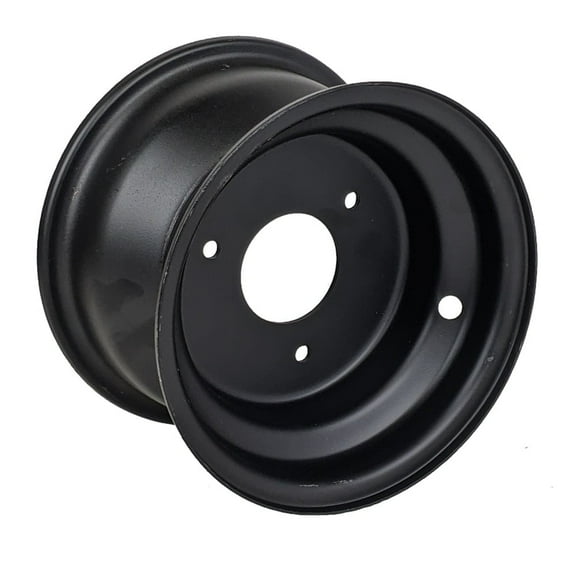 7 x 5" Rim Wheel with 3-Bolt 8mm Bolt Holes Spacing 79mm for 70cc, 110cc, 125cc ATVs Go-Karts 16x8-7 Tire - (Black)