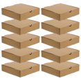 thumbnail image 1 of QUMIIRITY 10pcs Kraft Take Out Boxes Empty Pizza Box Brown for Restaurants, 1 of 5
