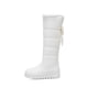 thumbnail image 4 of Botas de mujer de estilo universitario de invierno Botas de nieve Botas de algodón Botas altas con plataforma de diamantes de imitación con lazo Wmkox8yii  ghj2157, 4 of 9