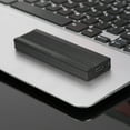 thumbnail image 6 of M.2 M.2 NVMe/ Dual Protocol Mobile Hard Disk Case USB3.1 Type-C External SSD Enclosure Aluminum Alloy Shell Black Not Inclube Hard Disk, 6 of 7