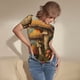 thumbnail image 3 of Balery Vintage Cloud Mushroom Body de cuello redondo de manga corta para mujer Tops de manga corta Tops básicos-XX-Large, 3 of 7