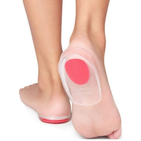Shoe Insert Silicone Heel Cups Great for Running, Walking, (Best Shoes For Standing And Walking On Concrete)