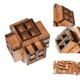 thumbnail image 2 of Kong Ming Luban Lock - Rompecabezas de madera para niños y adultos (ventana) Tmvgtek libre de BPA, 2 of 7