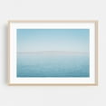 thumbnail image 2 of Blue Salton Sea - California Photography Ocean Minimalist Water Landscape Nature Scenic Pastel Unframed Wall Art Print 32 x 48 inches, 2 of 7