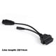 thumbnail image 2 of OBD2 V1.5 Bluetooth 5.1 Scanner for ELM327 Automotive Diagnostic Scan Tool Compatible for IOS for Android Car Detector Blue, 2 of 3