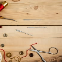 OUNONA 50Pcs Steel Heavy Duty Needles for Sewing Machine High Penetration Thick Fabric