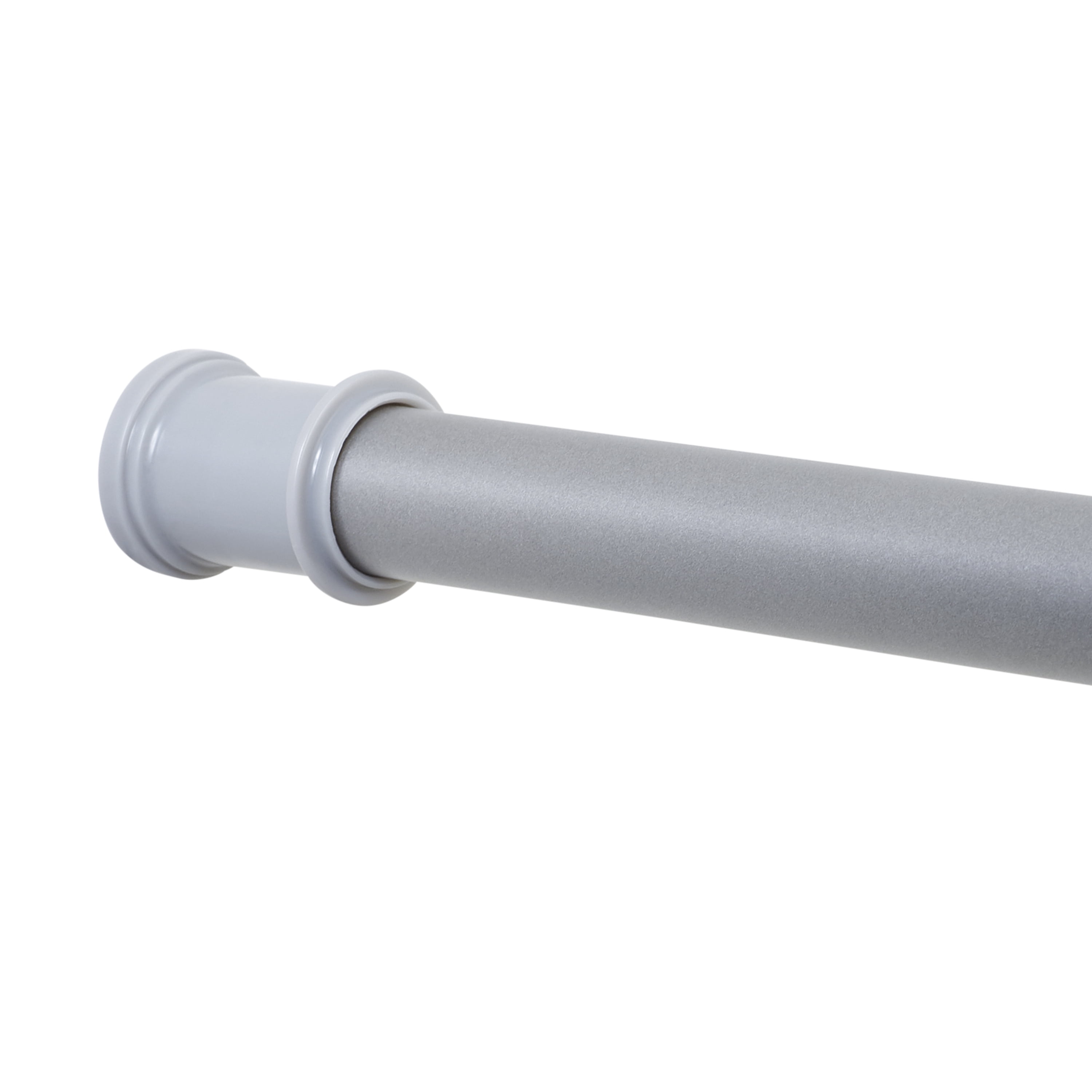 Mainstays Adjustable Tension Shower Curtain Rod, 44" - 72", Satin Nickel