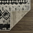 thumbnail image 4 of Hauteloom Lyssons Living Room, Bedroom Machine Washable Area Rug - Black, Gray - 6'7" x 9', 4 of 15