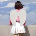 thumbnail image 1 of BELOVING Angel Comfortable Cosplay with Elastic Shoulder Straps Decorative Wing White, 1 of 10