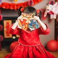 thumbnail image 4 of Yhmxh Décorations du Nouvel An Chinois 2025 Sac Rouge Mode Nouvel An Mariage Sac Rouge Pliable,6 Red Envelopes, 4 of 4