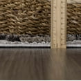 thumbnail image 3 of Hauteloom Cabarroguis Living Room, Bedroom Area Rug - Farmhouse - Charcoal,Cream,Peach - 8'10" x 12', 3 of 16