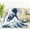 The Great Wave, variant on Pacific Sunrise at Lanikai Beach Throw Blanket Hawaii Blanket Super Soft Flannel Throw Blanket Lightweight Plush Fuzzy Bed Blanket for Bedding Sofa and Travel 40"X50"