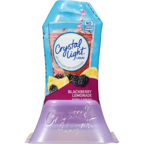 Crystal Light Sugar Free Blackberry Lemonade Liquid Drink Mix (Pack of 2)