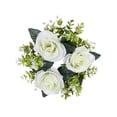 thumbnail image 1 of Price Slashed! Simulation Flowers Candlestick Wreaths Living Room Table Decorations Ornaments Roses Candles Cups Atmosphere Decoration Props for a Limited Period, 1 of 3