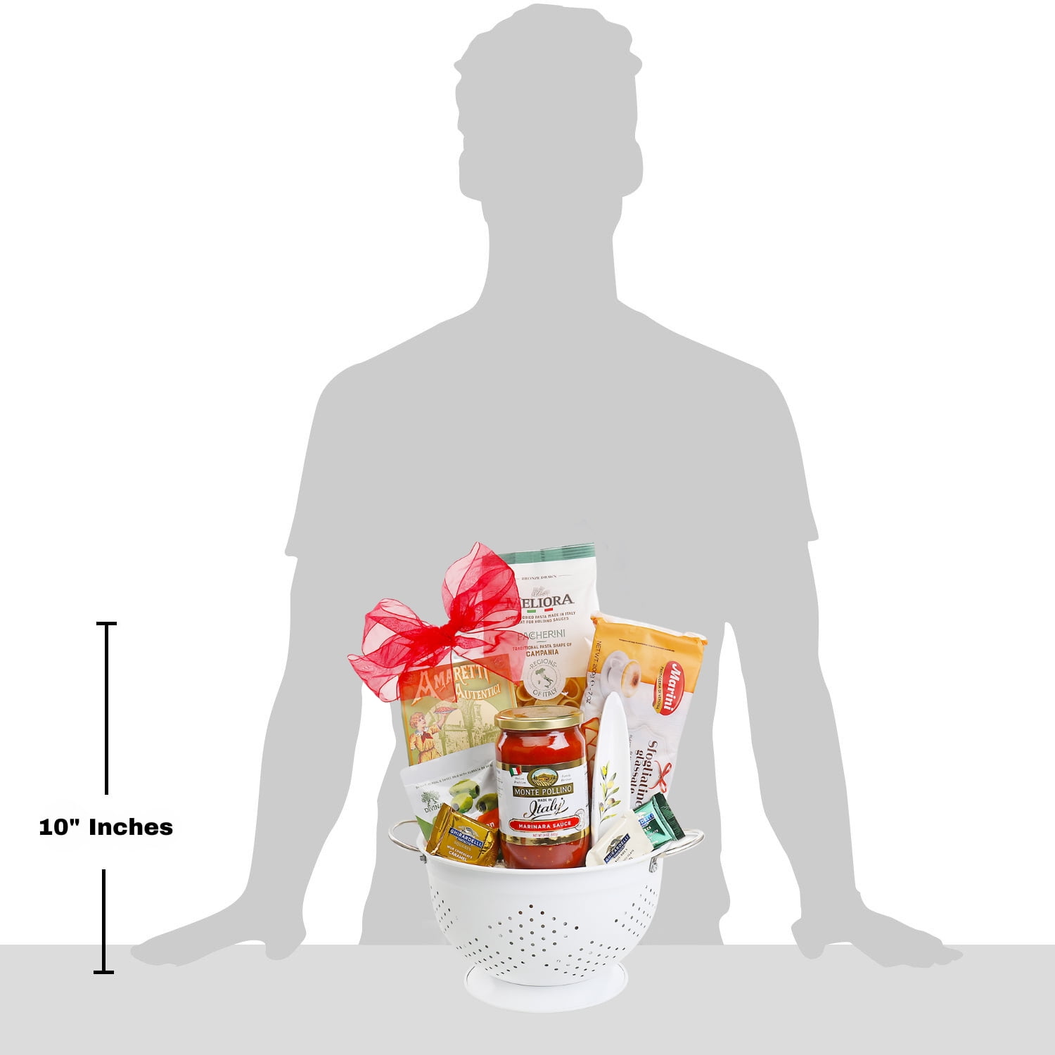 Alder Creek Gift Baskets Tastes of Italy Gift Set (7 Items per Gift)