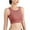 Red, variant on Utoimkio Sports Bras for Women Pack Women Yoga Solid Sleeveless Cold Shoulder Casual Tanks Blouse Tops Intimates