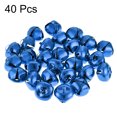 thumbnail image 3 of Unique Bargains DIY Small Bells 0.79-Inch 40pcs Craft Bells Bulk for Christmas Festival Party Home Blue, 3 of 3