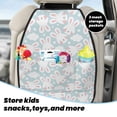 thumbnail image 3 of Uemuo Rabbit And Star Printed Car Back Seat Protector,2 Pcs Backseat Car Organizer, Kick Mats Back Seat Protector , Back Seat Organizer for Kids, 3 of 8