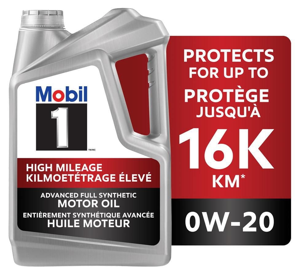 Mobil 1™ High Mileage 0W-20 - Walmart.ca