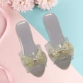 thumbnail image 6 of Girls Jelly Sandals Kids Heels Slip on High Heels Lightweight Plastic for Children's Pretend Play Games, 6 of 9