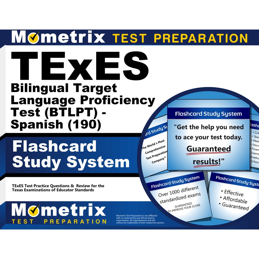 Texes Bilingual Target Language Proficiency Test (Btlpt) Spanish (190