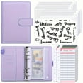 thumbnail image 2 of 23pcs Budget Planner Budget Binder Budget Notebook With Zipper Envelopes Macaron, 2 of 5