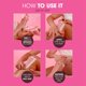 thumbnail image 4 of Tiras de cera Nad's Body para pieles sensibles con 28 tiras, 4 of 9