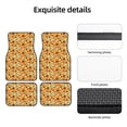 thumbnail image 5 of Gaeub Pumpkins And Sunflowers A Print 4 Pieces Car Floor Mats Car,Universal Car Carpet Mats,Fit for SUV, Vans, Sedans,Trucks, 5 of 6