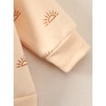 thumbnail image 5 of Qiylii Children's Long Sleeves Sweatshirt Round Neck Cute Sun Printed Tops, 5 of 7