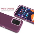 thumbnail image 5 of Tekcoo Shockproof Heavy Duty Cell Phone Case for Samsung Galaxy S20 5G 2020, Burgundy, 5 of 8