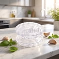 thumbnail image 6 of Manual Mini Garlic Clear Grinder, Portable Compact Handheld Ginger Chili Veggie Chopper Dishwasher Safe Kitchen Food Grinding Tool For Home Camping Cooking(1PC) 3.03*1.61 In, 6 of 9