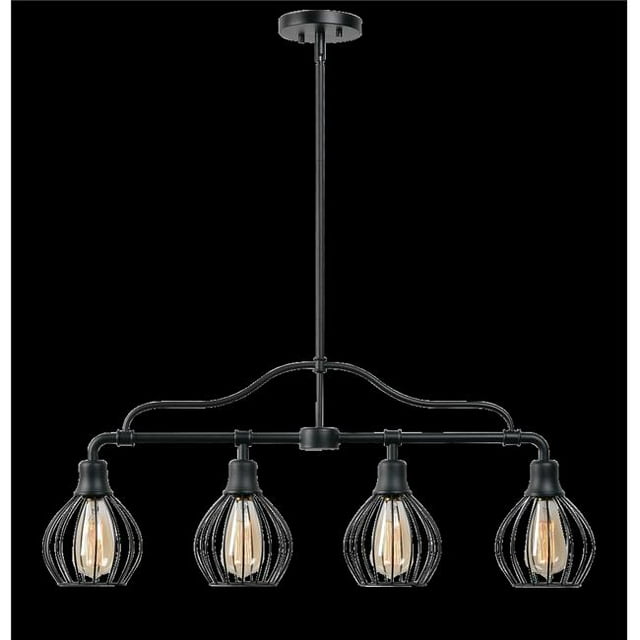 Kenroy Home 93974BL Cagney 4 Light Island Light