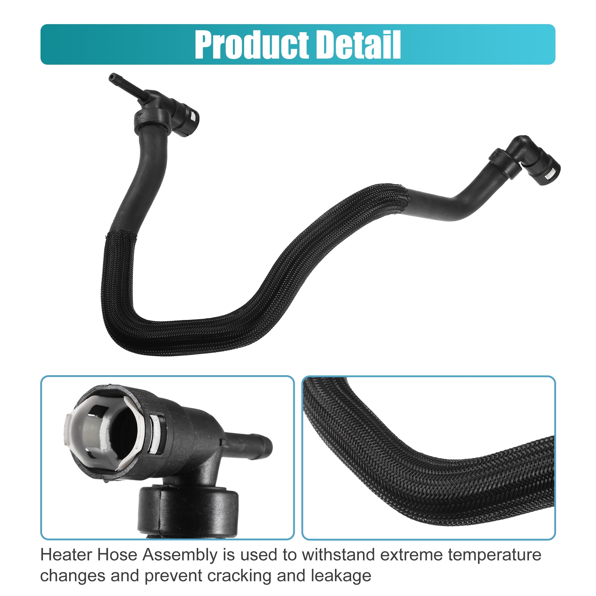 Unique Bargains HVAC Heater Hose Assembly for for Ford Super Duty 2011-2014 6.7L