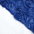 thumbnail image 3 of Efavormart 8ftx8ft Royal Blue 3D Floral Satin Rosette Backdrop Panel, Photo Booth Backdrop Curtain, 3 of 11