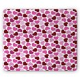 thumbnail image 1 of Baby Shower Mouse Pad, Love Themed Hearts Pattern Party Themed Composition Modern Illustration, Rectangle Non-Slip Rubber Mousepad, Ruby Pink Lilac, by Ambesonne, 1 of 2