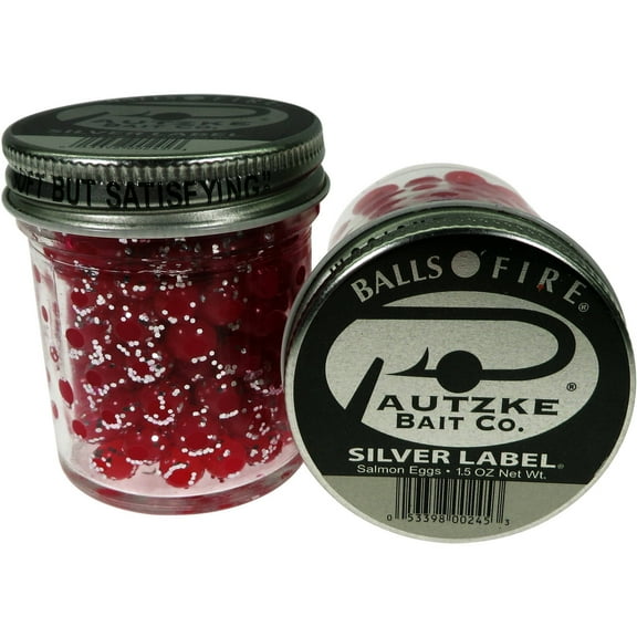 Pautzke Balls O’ Fire Salmon Eggs – Silver Label 1 oz