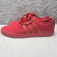 thumbnail image 2 of Ad-id-as Seeley J Shoes Mens US 11.5 Red Stripe Gold Accent Canvas Skateboarding, 2 of 6