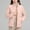 Pink, variant on WXLWZYWL Womens Plus Size Lightweight Puffer Jacket Coats Warm Casual Fashion Long Sleeve Jackets