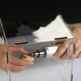 thumbnail image 1 of VONKY Grinding Dust Box Acrylic Portable Clear with 2 Holes for Buffing Engraving, 1 of 9