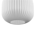 thumbnail image 2 of Globe Electric 1-Light Modern Matte Brass Ceiling Light with Frosted Ribbed Glass Shade, 91005782, 2 of 9