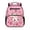 Cute Axolotl Floral, variant on Soccer 13.5 Inch Lightweight Kids Backpack for Toddler, Preschool School Bag for Boys 2-5, Bookbag with 2 Front Zipper Pockets