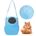 thumbnail image 2 of Pet Carrier Bag Portable Breathable Hamster Carrier with Ball Toy for Small Pet, 2 of 9