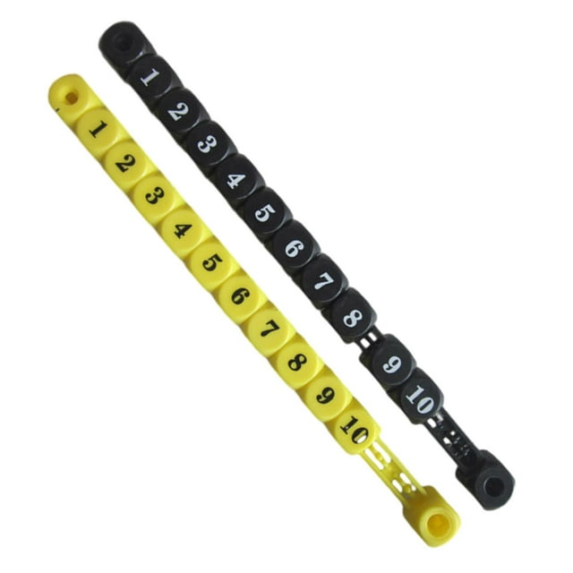 VONKY 2Pcs Foosball Scoreboard Foosball Score Counter for Standard Foosball Tables Style A Style A