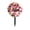 Purple-PP Home Decor, variant on karymi Artificial Rose Ball Tree Outdoor Decoration, Fake Plants on Stake, Plastic Simulation Flower, 22.8x9.8 Inch, No Watering, for Living Room Office Shop Garden Womens Gifts