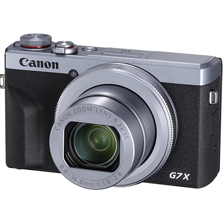 Canon PowerShot G7 X Mark III Digital Camera, 20.2 MP, Silver