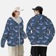 thumbnail image 4 of Fotbe Cartoon Shark Chaqueta con Protección Solar UPF 50+ para Hombre y Mujer, Camisa con Capucha y Bolsillos-3X-Large, 4 of 7