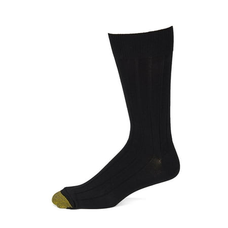 - Gold Toe Men's Hampton Premium Cottton Mid-Weight Ribbed Crew Socks, 3 Pairs